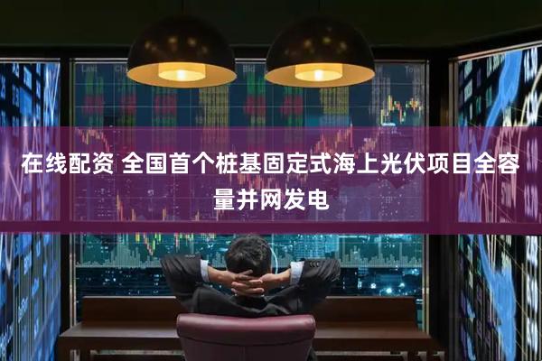 在线配资 全国首个桩基固定式海上光伏项目全容量并网发电