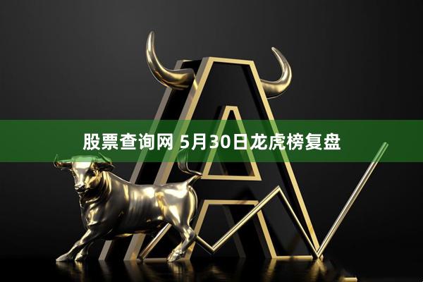 股票查询网 5月30日龙虎榜复盘